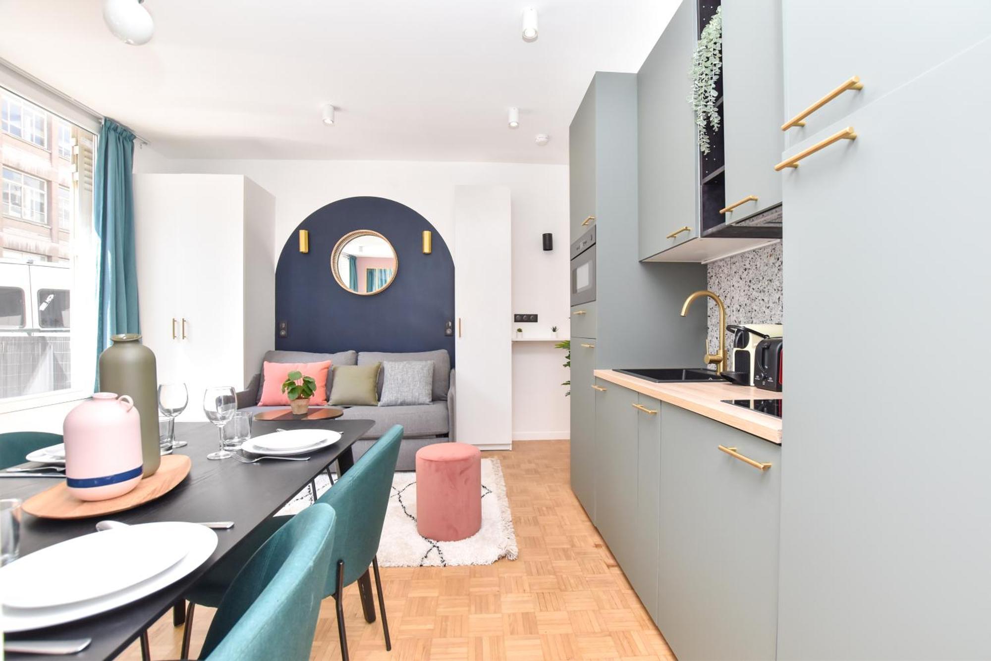 Appartement CMG - Tour Eiffel Mademoiselle à Paris Extérieur photo