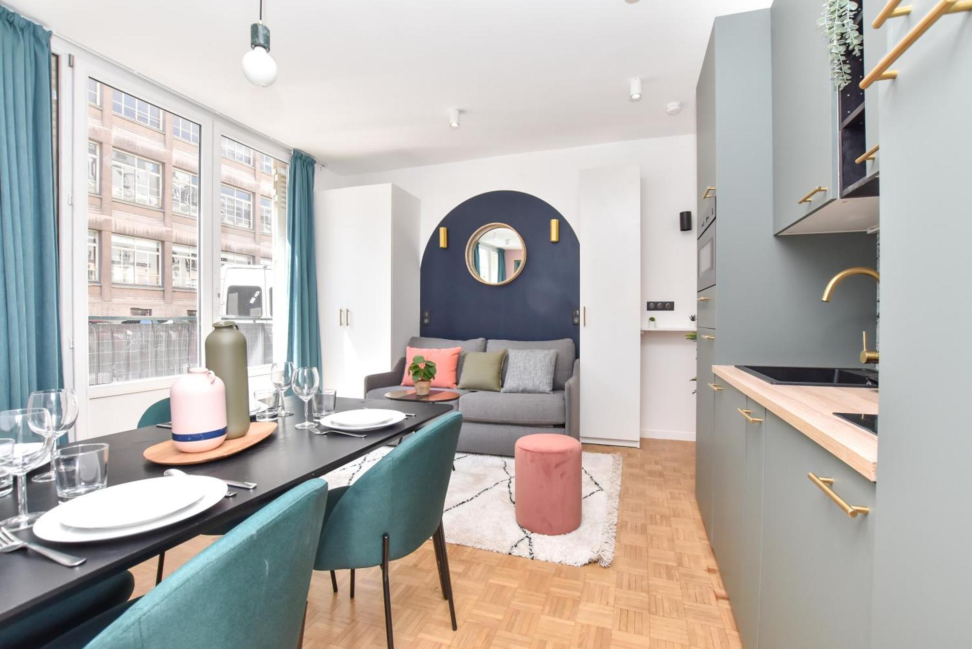 Appartement CMG - Tour Eiffel Mademoiselle à Paris Extérieur photo
